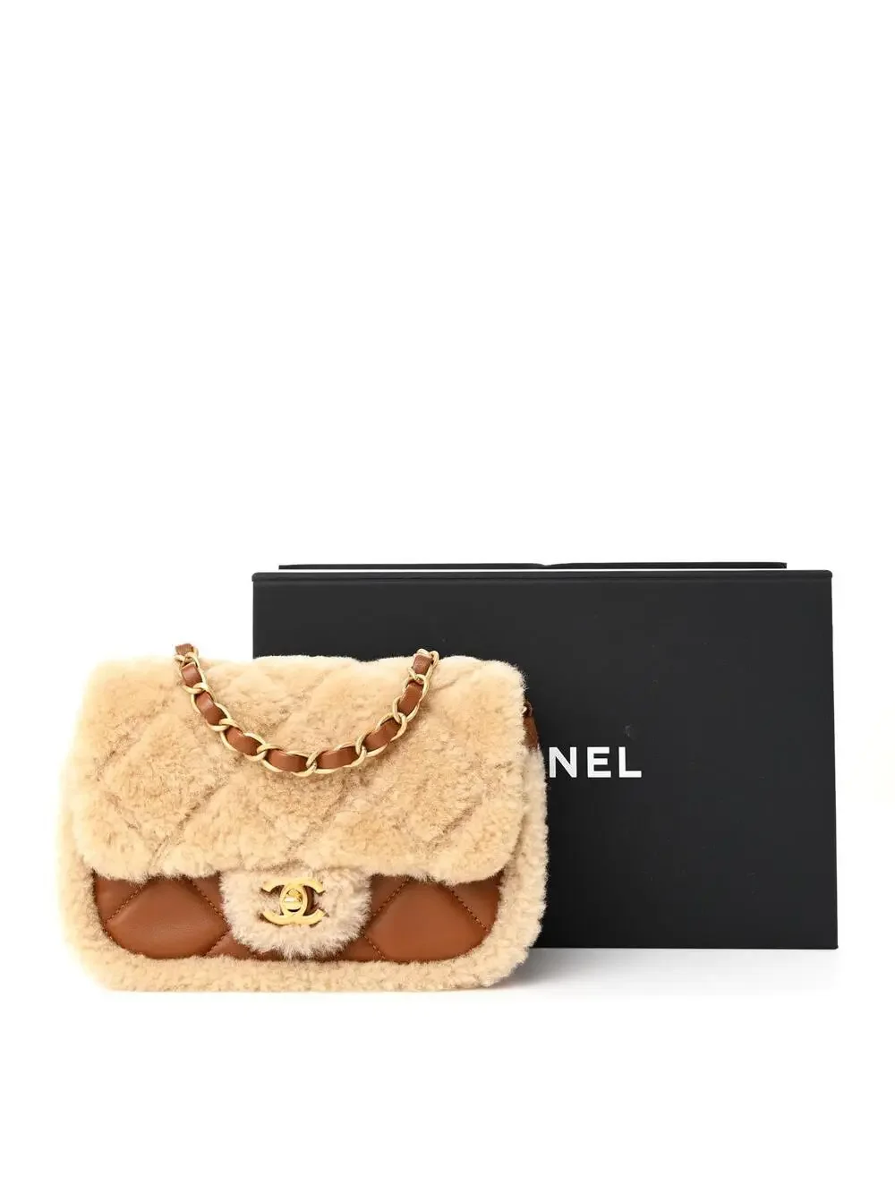Chanel Shearling Lambskin Quilted Mini #270144C99B